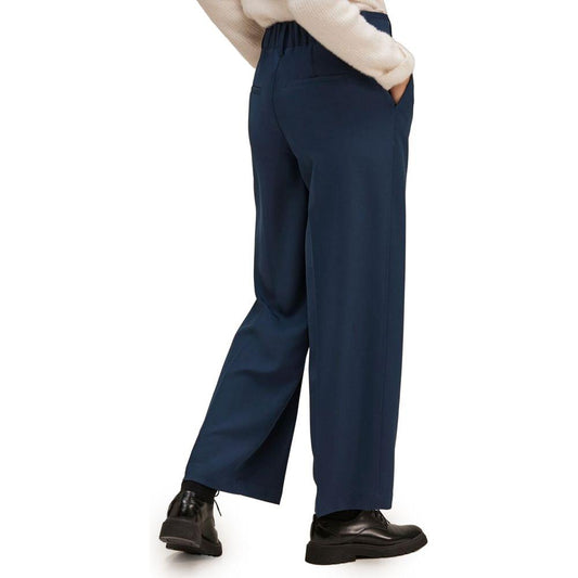 Street One Blue Polyester Jeans & Pant Street One Dark Slate Gray