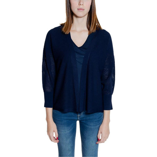 Street One Blue Viscose Cardigan Street One Gray