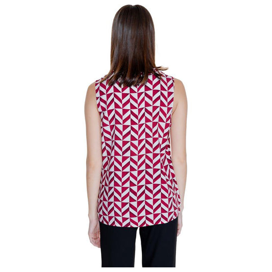 Street One Red Viscose Tops & T-Shirt Street One Gray