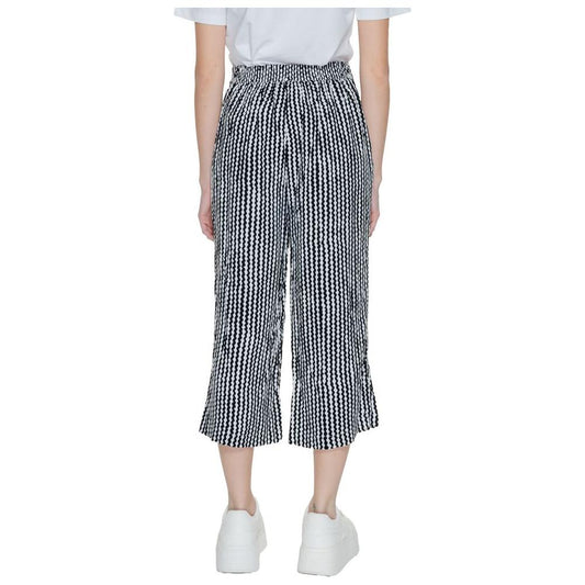 Only Black Viscose Jeans & Pant Only Light Gray