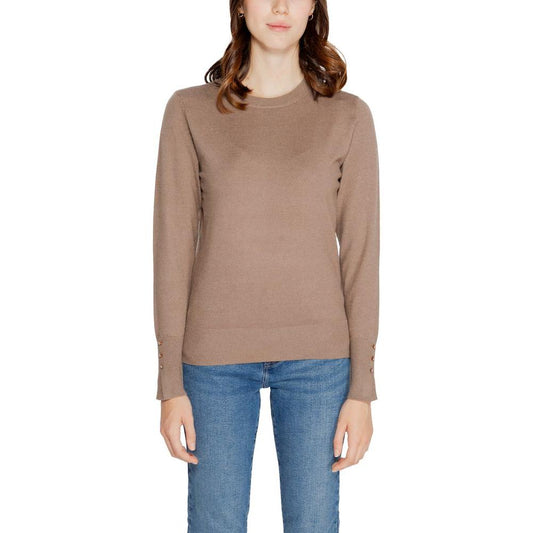 Jacqueline De Yong Gray Viscose Tops & T-Shirt