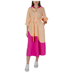 B.Young B.Young Orange Cotton Dress BY-14884700947-34 | XXS 1728,34 | XXS,71956299936,B.Young,Clothing,Dresses - Women - Clothing,IT36|XXS,IT38|XS,IT40|S,New with tags,Orange,Women,Women - Clothing