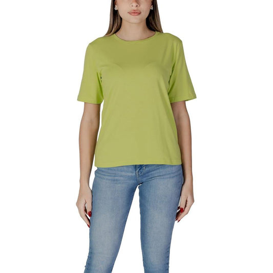 B.Young Green Cotton Tops & T-Shirt B.Young Dark Sea Green