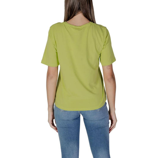 B.Young Green Cotton Tops & T-Shirt B.Young Dark Khaki