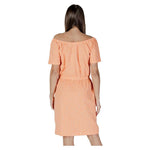 B.Young B.Young Orange Cotton Dress BY-14886100125-IT38|XS 1728,71956299936,B.Young,Clothing,Dresses - Women - Clothing,IT38|XS,IT40|S,IT42|M,IT44|L,New with tags,Orange,Women,Women - Clothing
