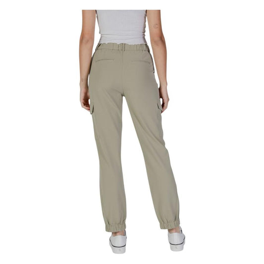 B.Young Green Polyester Jeans & Pant B.Young Rosy Brown