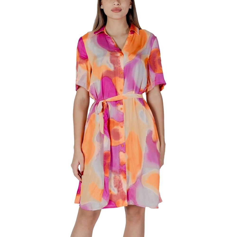 B.Young B.Young Orange Cotton Dress BY-14925200125-IT36|XXS 1728,71956299936,B.Young,Clothing,Dresses - Women - Clothing,IT36|XXS,IT38|XS,New with tags,Orange,Women,Women - Clothing