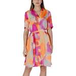B.Young B.Young Orange Cotton Dress BY-14925200125-IT36|XXS 1728,71956299936,B.Young,Clothing,Dresses - Women - Clothing,IT36|XXS,IT38|XS,New with tags,Orange,Women,Women - Clothing