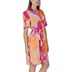 B.Young B.Young Orange Cotton Dress BY-14925200125-IT36|XXS 1728,71956299936,B.Young,Clothing,Dresses - Women - Clothing,IT36|XXS,IT38|XS,New with tags,Orange,Women,Women - Clothing