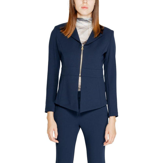 Rinascimento Blue Polyester Suits & Blazer Rinascimento Dark Slate Gray