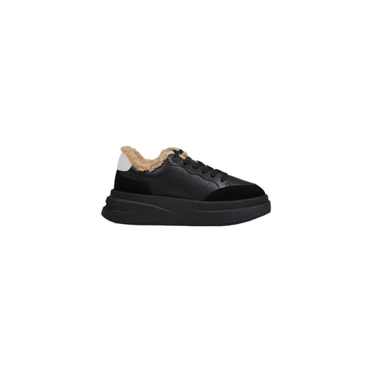 ASH Black And White Leather Sneaker ASH Dark Slate Gray