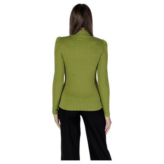 B.Young Green Polyester Tops & T-Shirt B.Young Olive Drab