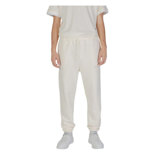 Underclub Cream Cotton Jeans & Pant Underclub Light Gray