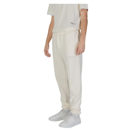 Underclub Cream Cotton Jeans & Pant Underclub Light Gray