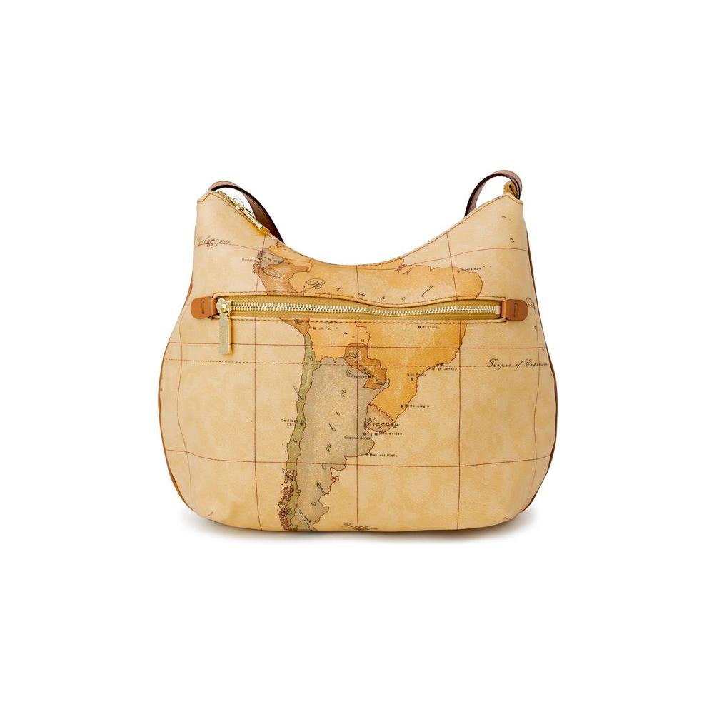 Front view with bag zipped and handles upright.