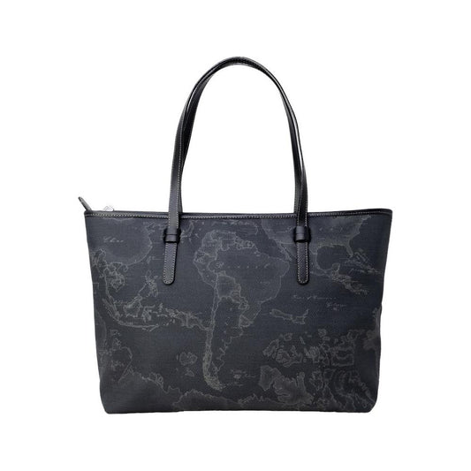 Alviero Martini Prima Classe Black Polyester Handbag Alviero Martini Prima Classe Dark Slate Gray