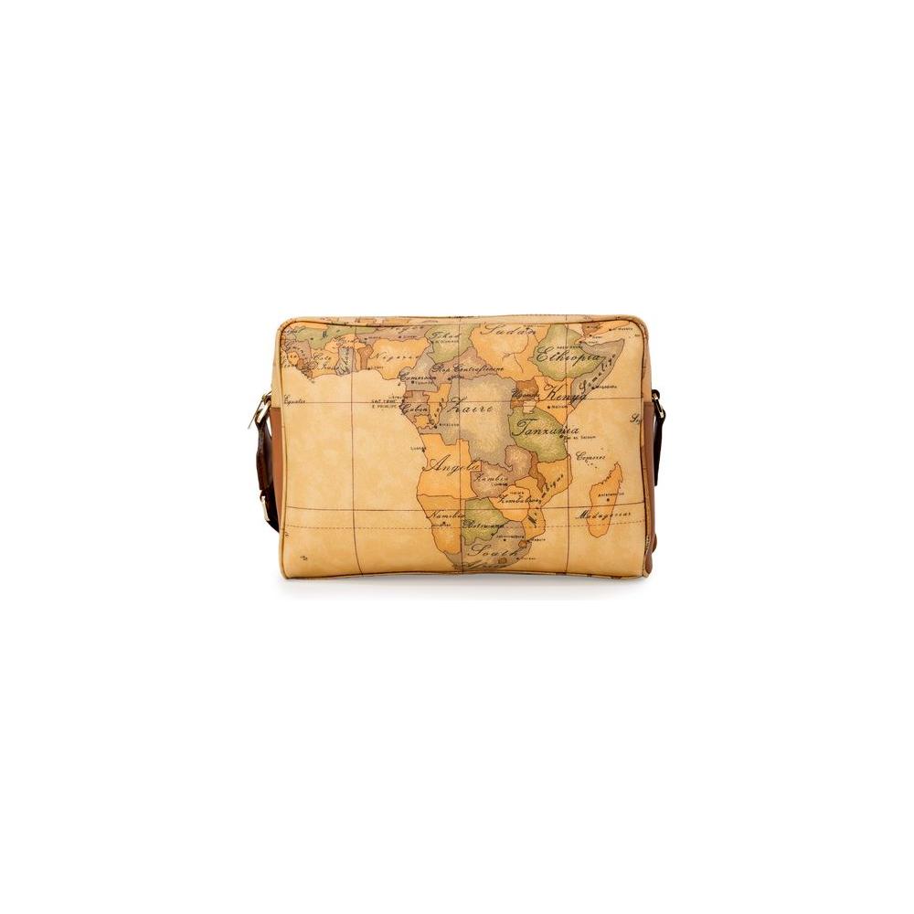 Front view with bag zipped and handles upright.