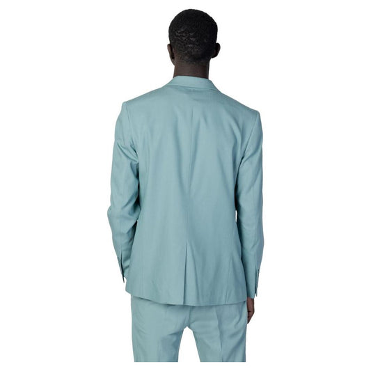 Antony Morato Green Tencel Suit Antony Morato Dark Gray