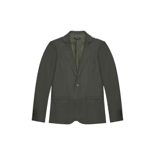 Antony Morato Green Linen Suit Antony Morato Dark Slate Gray