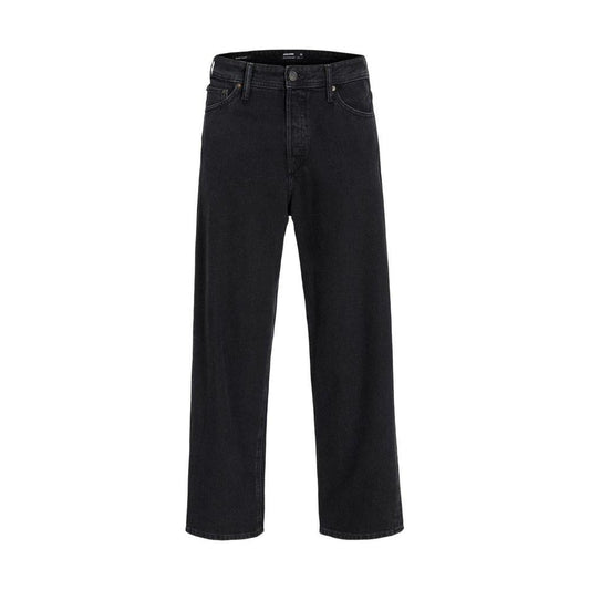 Jack Jones Black Cotton Jeans & Pant Jack Jones Black