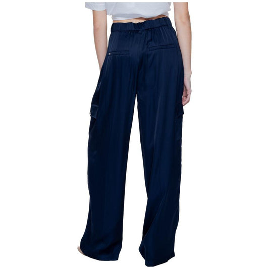 Street One Blue Viscose Jeans & Pant Street One Gray