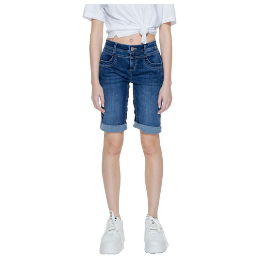 Street One Blue Cotton Short Street One Gray