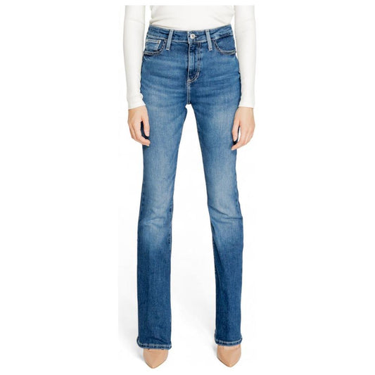 Guess Blue Cotton Jeans & Pant Guess Slate Gray