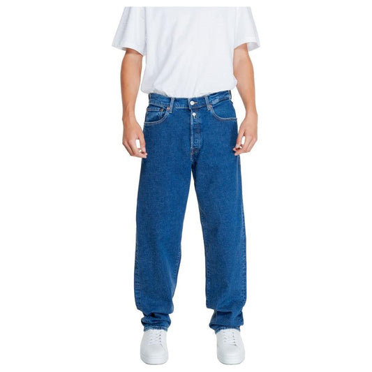 Replay Blue Cotton Jeans & Pant Replay Dark Slate Blue