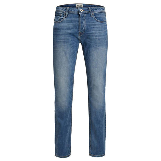 Jack Jones Blue Cotton Jeans & Pant Jack Jones Dim Gray