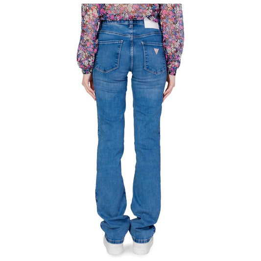 Guess Light Blue Organic Cotton Jeans & Pant Guess Dark Slate Blue