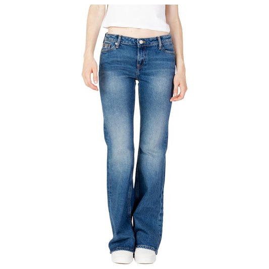 Tommy Hilfiger Jeans Blue Cotton Jeans & Pant Tommy Hilfiger Jeans Dim Gray