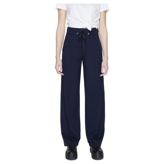 Street One Blue Viscose Jeans & Pant Street One Light Gray