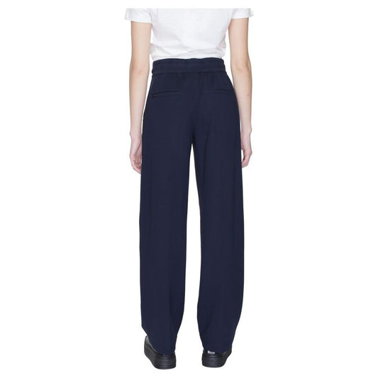 Street One Blue Viscose Jeans & Pant Street One Light Gray