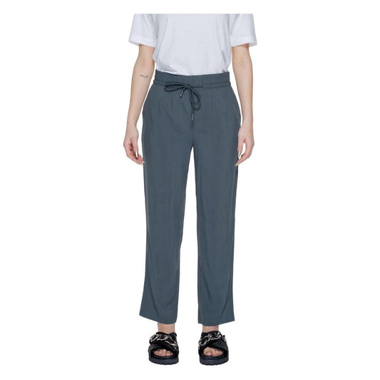 Street One Green Viscose Jeans & Pant Street One Dark Slate Gray