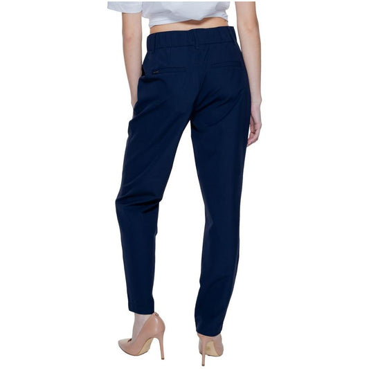 Street One Blue Polyamide Jeans & Pant Street One Dark Gray