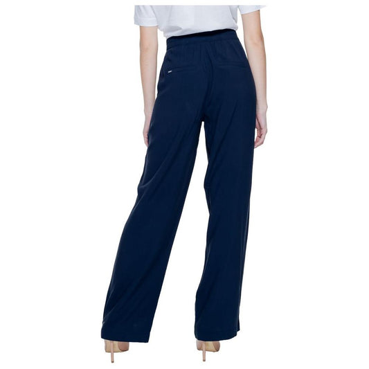 Street One Blue Viscose Jeans & Pant Street One Light Gray