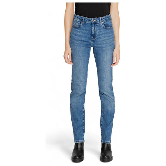 Only Blue Cotton Jeans & Pant Only Slate Gray