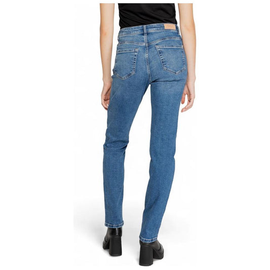 Only Blue Cotton Jeans & Pant Only Dark Slate Blue