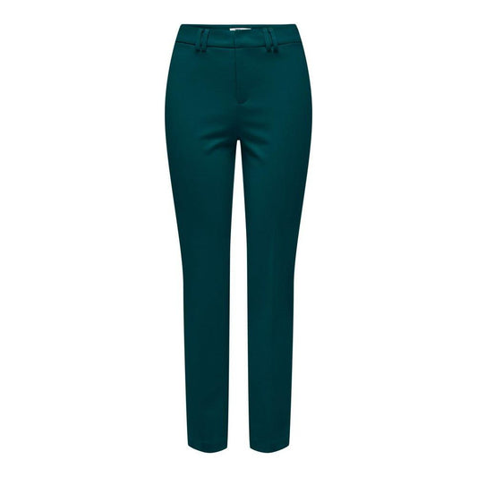 Only Green Polyester Jeans & Pant Only Dark Slate Gray