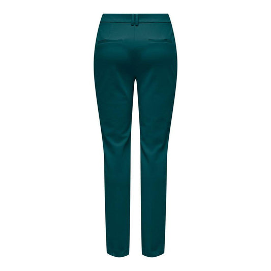 Only Green Polyester Jeans & Pant Only Dark Slate Gray