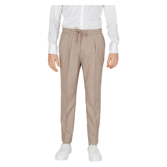 Antony Morato Beige Polyester Jeans & Pant Antony Morato Rosy Brown