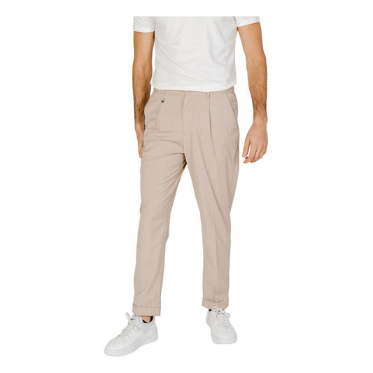 Antony Morato Beige Polyester Jeans & Pant Antony Morato Gray