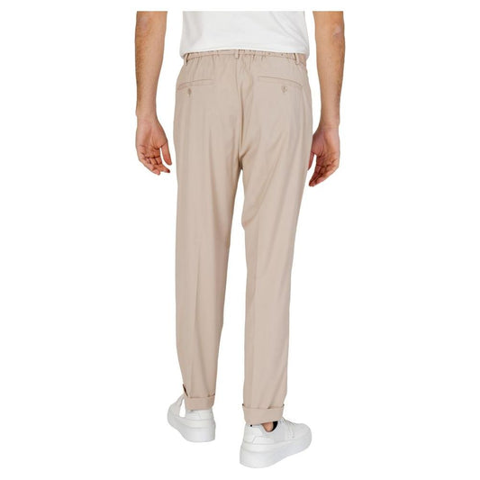 Antony Morato Beige Polyester Jeans & Pant Antony Morato Gray