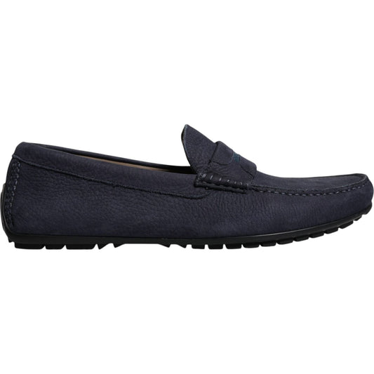 Dolce & Gabbana Dolce & Gabbana Blue Calf Leather Slip On Men Moccasin Shoes MV6580-41 1728,67345645728,Blue,Dolce & Gabbana,EU41/US8,Loafers - Men - Shoes,Material: 100% Calfskin Leather,Men,Men - Shoes,New with tags,Shoes