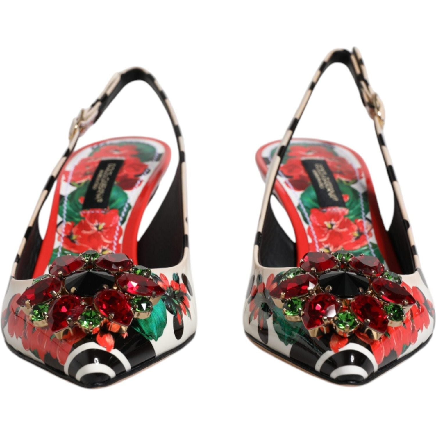 Front view with bag zipped and handles upright.