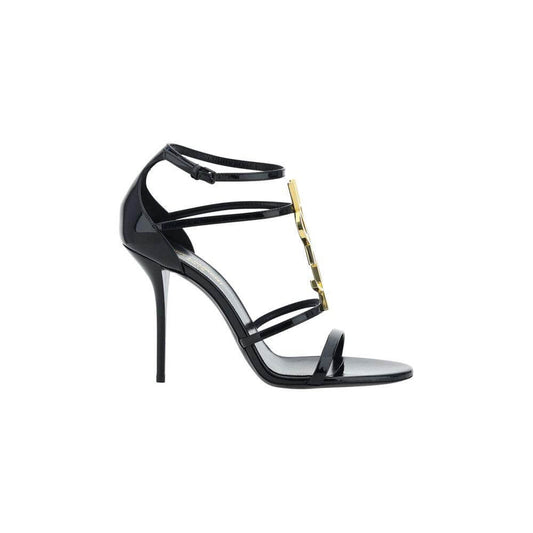 Saint Laurent Cassandra Sandals Saint Laurent Light Gray