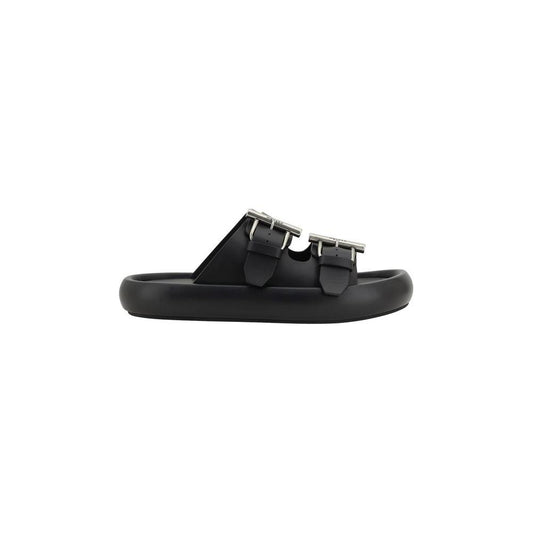 Alexander McQueen Leather Sandals Alexander McQueen Dark Slate Gray