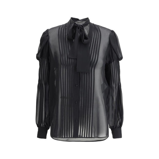 Tom Ford Silk georgette Shirt Tom Ford Dark Slate Gray