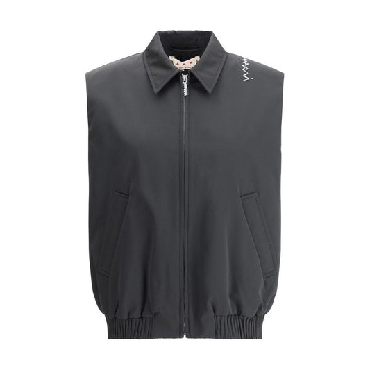 Marni Padded Vest Marni Dark Slate Gray