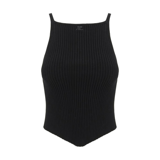 Courrėges Top Courrėges Black